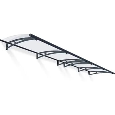 Palram | Canopia - Toegangsdeurluifel Aquila 4100 - Helder - Donkergrijs - 412x91,5cm