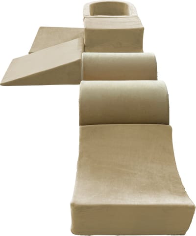 Viking Choice Foam speelset - 7-delig met ballenbak en 100 ballen - beige