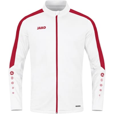 Jako Power Polyestervest Heren - Rood / Wit | Maat: S