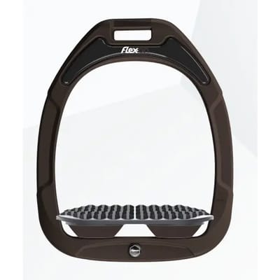 Endurance stijgbeugels Bruin/Grijs Flex-On Green Composite