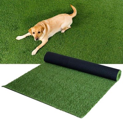 Artificial Grass Carpet Custom Size Grass Carpet, 4x6 Foot Fake Grass Dog Grass with Drain Holes, Synthetic Lawn for Garden Garden Landscape
