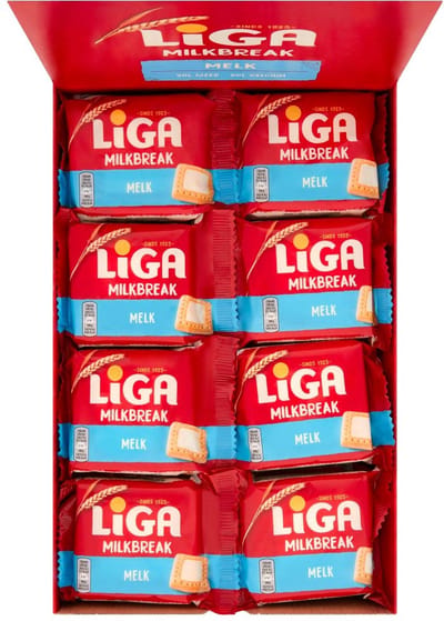 Biscuit Liga Milkbreak - Melk - 24 stuks