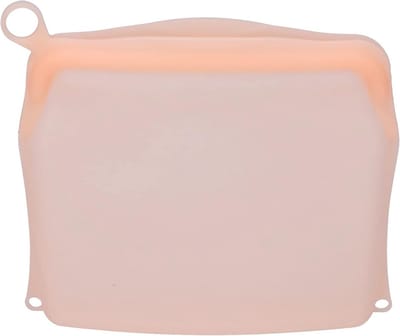 SnelShoppen - Silicone Herbruikbare Opbergzak - Duurzame Voedselopslagzakken voor Koken, Koelen en Invriezen - Maat M, Multifunctioneel, Veilig Voedse