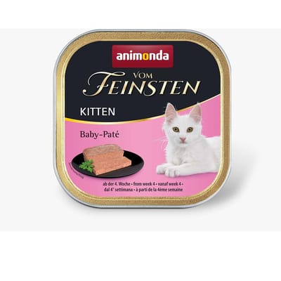 Animonda Vom Feinsten Paté voor kittens vanaf de 4e week 100 Voeding