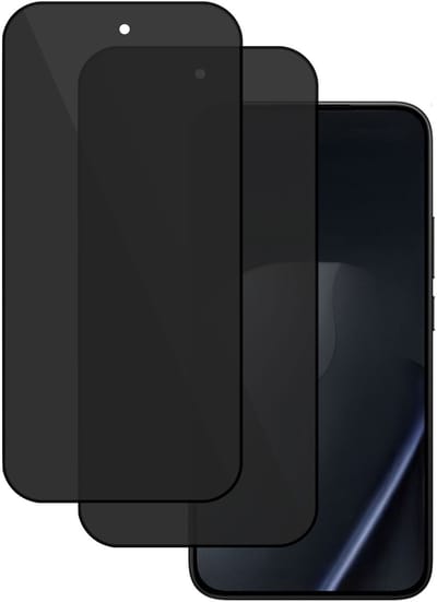 2x TechNow Privé Screenprotector geschikt voor Xiaomi 15T Screenprotector - Privacy Beschermglas - Rounded - Privacy Proteqt+