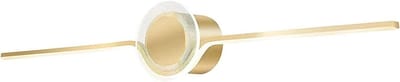 Spiegellamp Badkamerlamp - Decoratieve Wandlamp - Make-up Aanbrengen - Drie Kleurtemperaturen - 60cm - Goud