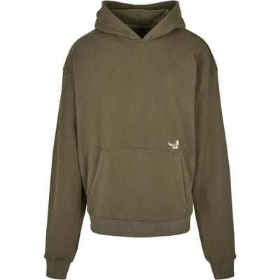 Mister Tee - K-Dot Heavy Oversize Hoodie/trui - XL - Olijfgroen