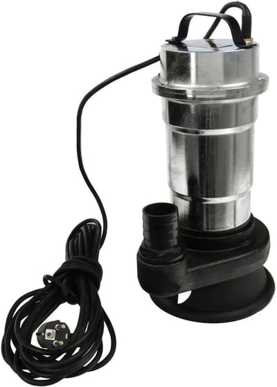 GEKO Waterpomp - Nikkel - 550W - 17.000 l/u - Voor Vuil Water
