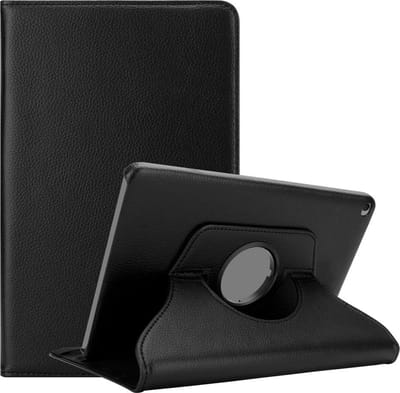 Cadorabo Tablet Hoesje geschikt voor Apple iPad PRO (9.7 Zoll) in OUDERLING ZWART - Beschermhoes met Auto Wake Up, met standfunctie en elastieksluiting Book Case Cover Etui