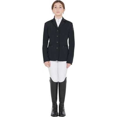 Wedstrijdjasje met vier knopen voor meisjes Equestro