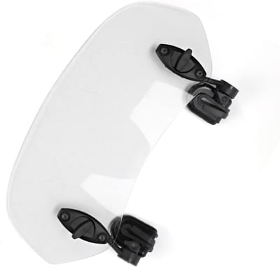 Universele Verstelbare Motorfiets Windscherm Verlengstuk Clip-On Spoiler