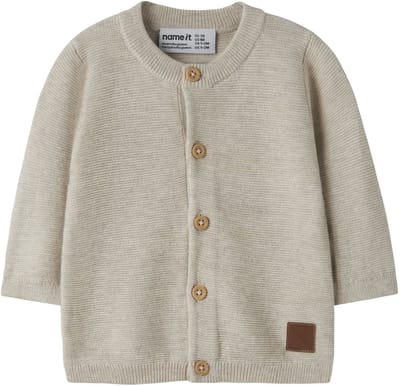 Name it gebreid vest biologisch katoen