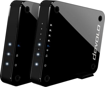 Netwerk Extender Kit - Internet Versterker - Stabiel Internet - Verliesvrije Signaaloverdracht - Compact Ontwerp - Zwart