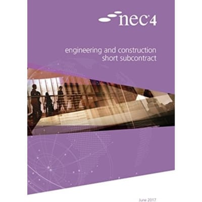 Nec4: Engineering And Construction Short Subcontract - NEC NEC
