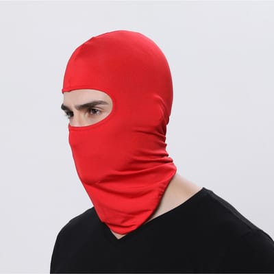 Casquette de Vélo Balaclava Integrale Cool Résistante aux UV pour Messieurs Lycra à Séchage Rapide pour Vélo de Route Ski et Soleil d'Été Moto Usage Pratique