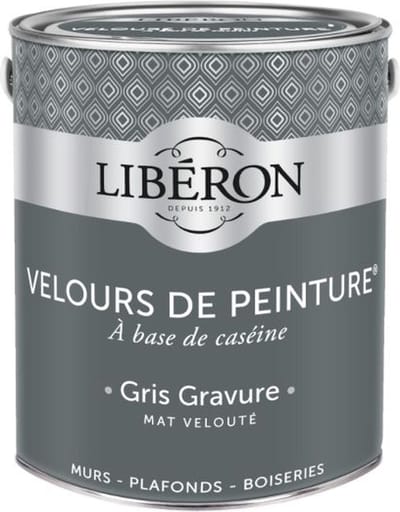 Liberon Velours De Peinture Muurverf - Mat - Gris Gravure - 2,5l