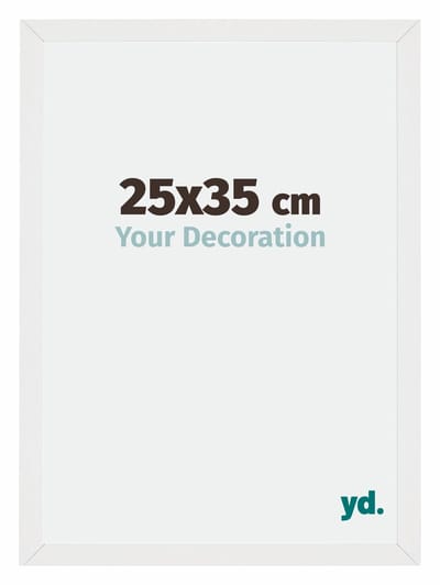 Your Decoration - Puzzellijst 25x35 cm - Wit Hoogglans - Puzzellijst 500-1000 stukjes - MDF Fotolijst - Mura