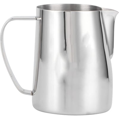 600ml Koffiekannetje 304 Roestvrij Staal Latte Art Opschuimbeker Koffieaccessoires voor Thuis Kantoor gray