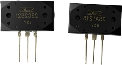 Audio Transistors - BJT Transistors - Audiotoepassingen - High Performance - 1 Paar - null