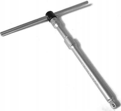 Yato 1/4" T-greep met 2 verlengstukken (51mm & 101mm)