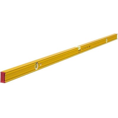 Stabila Type 80 AS-2 19175 Metalen waterpas Incl. anti-slip 180 cm 0.5 mm/m