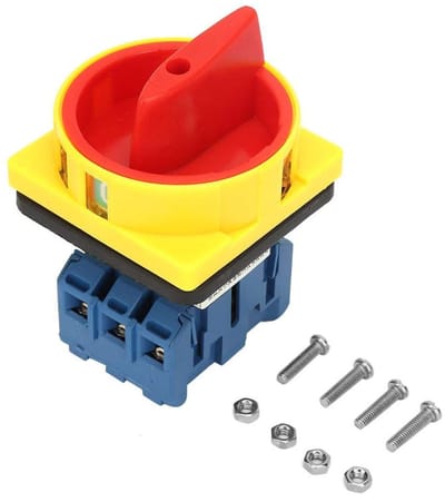 Dailygoody - 3-polige Charge Protection Switch 32A - Veiligheidsschakelaar voor Diverse Toepassingen