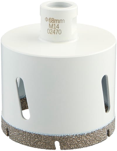 WS24 M14 diamantboorkroon SuperDry Ø 68 mm