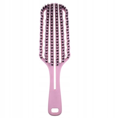 KillyS Pig Hair Brush - Roze Haarborstel voor Alle Haartypes