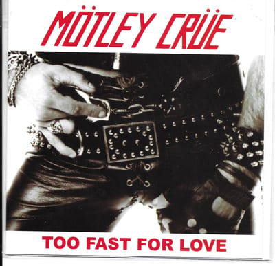 Motley Crue groot formaat postkaarten, 2 verschillende