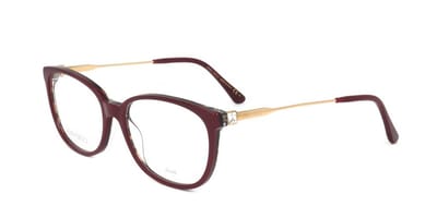 Jimmy Choo JC302 Burgundy animalier 55/17/145 WOMAN Brilmonturen
