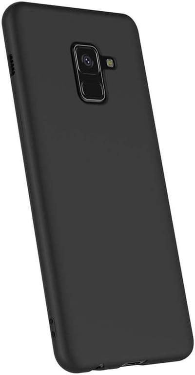 MYWAY, Hoesje geschikt voor Galaxy A8 2018 - TPU Polybag, Zwart
