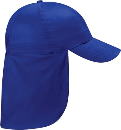 Beechfield Junior Kids Unisex Legionairkapje voor kinderen (Koninklijk)