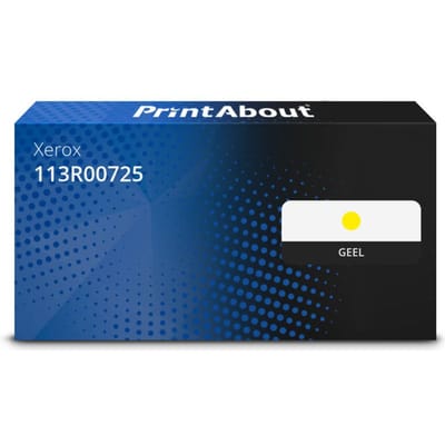 PrintAbout huismerk Toner 113R00725 Geel Geschikt voor Xerox