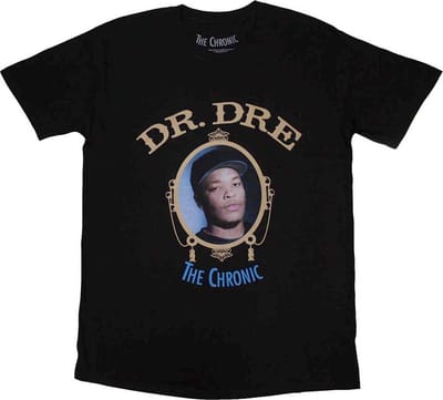 Dr. Dre - The Chronic Heren T-shirt - S - Zwart