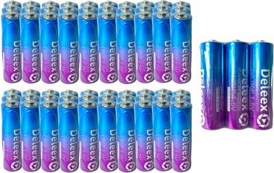 Deleex - Batterijen - AA R6P 1.5V - 60 stuks penlite batterij