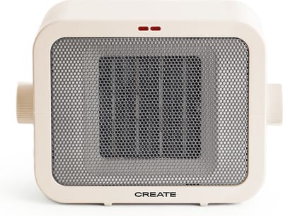 CREATE - 1500 W keramische ruimteverwarming - Gebroken wit - WARM BOX