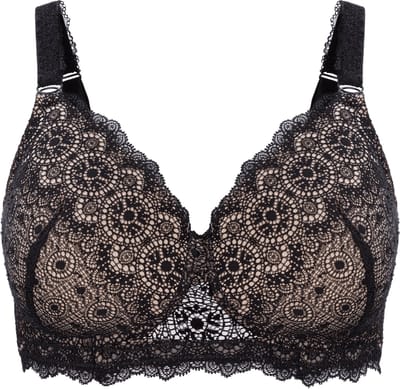 Megami - Allure prothese bh - M9103 - Zwart - 75D