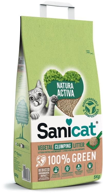 Sanicat Natura Activa 100% Green 5 kg