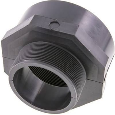 Verloopadapter G3'' Buitendraad X Rp4'' Binnendraad PVC-U 16bar En 1452-3