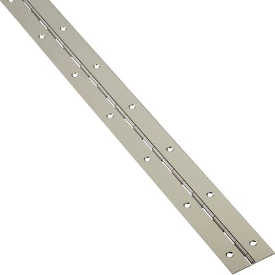 Pianoscharnier 1000 x 40 x 0,7 mm RVS mat Deurscharnier van SOTECH
