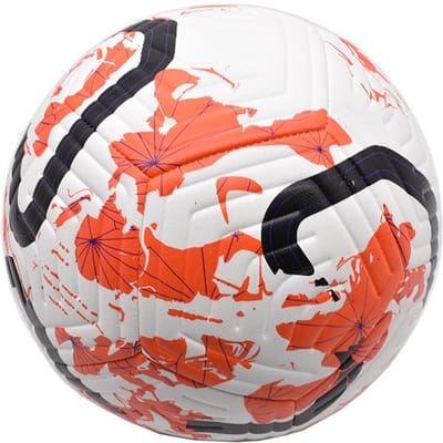Voetballen Standaard Maat 5 Machinenaaibal PU Materiaal Sportcompetitie Buitenwedstrijd Voetbal Trainingsbal Futbol Voetbal oranje