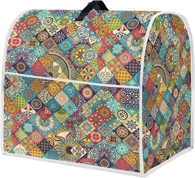 Mixerhoes Keuken - Apparaat Cover - Apparaat Beschermen - Met Handig Opbergvak - Meerdere Maten - Bohemian Stijl