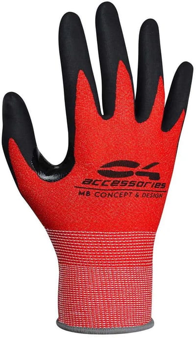 C4 Dyn Handschoenen Rood XL Vrouw