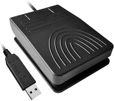 Dailygoods - Usb Pedaal Schakelaar - Optische Controle - Stille