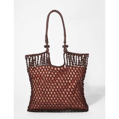& Other Stories Tiana Tote Croche Brown Size: OS | Tote Bags Outlet | Dames | Bruin