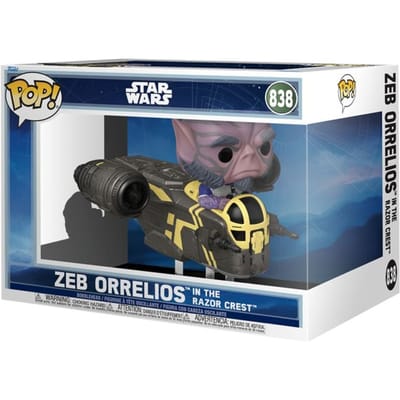 Star Wars Zeb Orrelios in the Razor Crest vinylfiguur 838 Unisex Funko Pop! - Neutraal - Standard