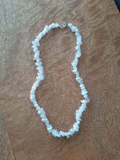 Maansteen regenboog splitketting