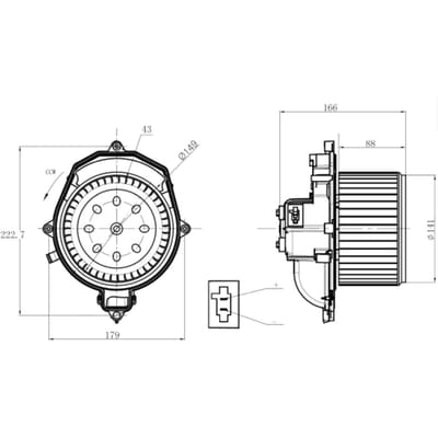 Binnenventilator NRF 34269