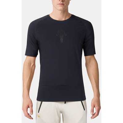 Gold's Gym Rob - Men's Fitted Training Shirt Black Maat: S | Sport Shirts Outlet | Heren | Zwart