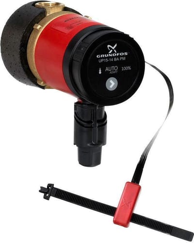 Grundfos comfort PM tapwaterpomp 230V 1/2"bu 15-14BA - L=80mm UP